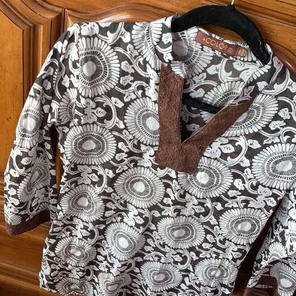 +Color Indian Tunic - Picture 4 of 7